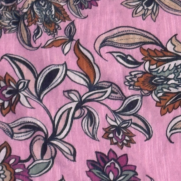 Vintage America Purple Floral Blouse - Picture 16 of 16